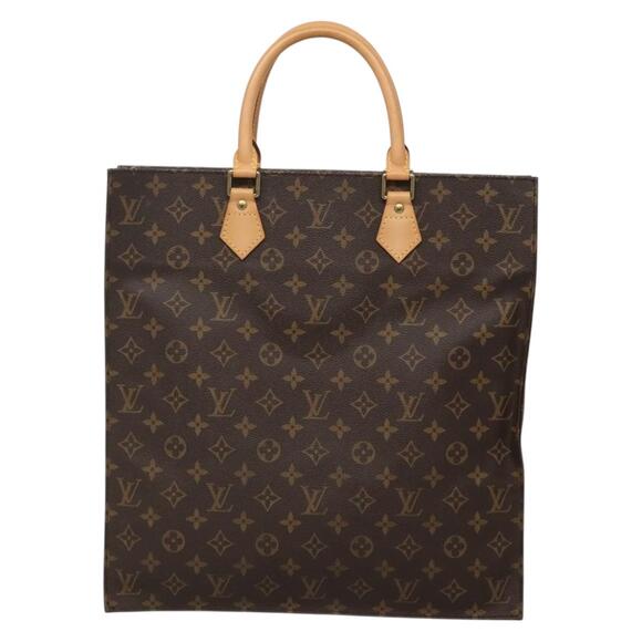 LOUIS VUITTON Monogram Sac Plat Hand Bag M51140 - Picture 2 of 16